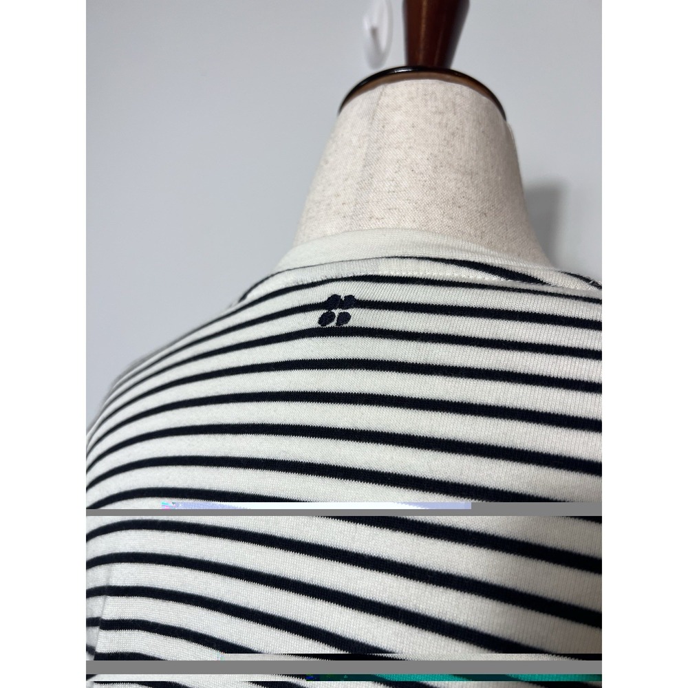 Sweaty Betty London-XXL-Sweatshirt-Black Ivory-Athleisure-French Terry-Lounge - Picture 6 of 12
